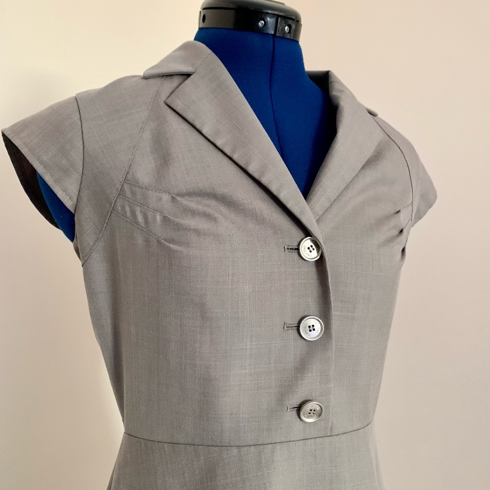 Calvin Klein Cap Sleeve Office Dress 2